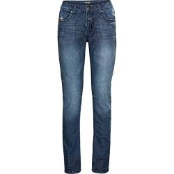 Spirit Motors Motorradhose Slim Mid Miley Damen Jeans blau 36/32, Lifestyle, Ganzjährig, Textil von Spirit Motors