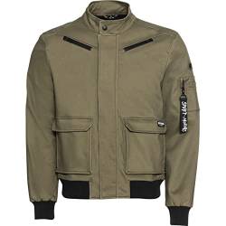 Spirit Motors Motorradjacke mit Protektoren Motorrad Jacke Charming Chase Textiljacke grün XL, Herren, Lifestyle, Ganzjährig von Spirit Motors