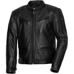 Spirit Motors Motorradjacke mit Protektoren Motorrad Jacke Klassik Lederjacke 4.0 schwarz M, Herren, Chopper/Cruiser, Ganzjährig von Spirit Motors