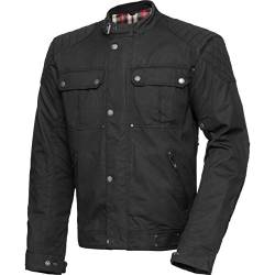 Spirit Motors Motorradjacke mit Protektoren Motorrad Jacke Retro-Style Textiljacke 1.0 schwarz L, Herren, Chopper/Cruiser, Ganzjährig von Spirit Motors