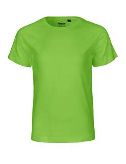 Neutral Kids Short Sleeved T-Shirt, 100% Bio-Baumwolle. Fairtrade, Oeko-Tex und Ecolabel Zertifiziert, Textilfarbe: Limette, Gr.: 104/110 von Spirit of Isis