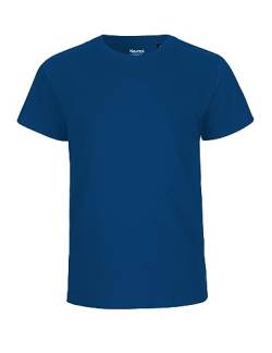 Neutral Kids Short Sleeved T-Shirt, 100% Bio-Baumwolle. Fairtrade, Oeko-Tex und Ecolabel Zertifiziert, Textilfarbe: Royalblau, Gr.: 140/146 von Spirit of Isis