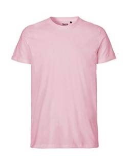 -Neutral- T-Shirt, 100% Bio-Baumwolle. Fairtrade, Oeko-Tex und Ecolabel Zertifiziert, Textilfarbe: Hellrosa, Gr.: 3XL von Spirit of Isis