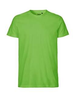 -Neutral- T-Shirt, 100% Bio-Baumwolle. Fairtrade, Oeko-Tex und Ecolabel Zertifiziert, Textilfarbe: Limette, Gr.: L von Spirit of Isis