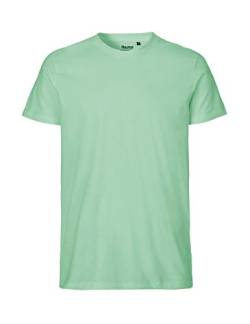 -Neutral- T-Shirt, 100% Bio-Baumwolle. Fairtrade, Oeko-Tex und Ecolabel Zertifiziert, Textilfarbe: Mint, Gr.: XL von Spirit of Isis