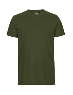 -Neutral- T-Shirt, 100% Bio-Baumwolle. Fairtrade, Oeko-Tex und Ecolabel Zertifiziert, Textilfarbe: Olive, Gr.: 3XL von Spirit of Isis