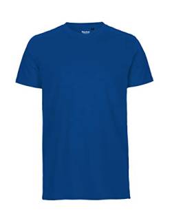 -Neutral- T-Shirt, 100% Bio-Baumwolle. Fairtrade, Oeko-Tex und Ecolabel Zertifiziert, Textilfarbe: blau, Gr.: L von Spirit of Isis