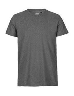 -Neutral- T-Shirt, 100% Bio-Baumwolle. Fairtrade, Oeko-Tex und Ecolabel Zertifiziert, Textilfarbe: dunkelgrau, Gr.: 2XL von Spirit of Isis