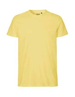 Neutral T-Shirt, 100% Bio-Baumwolle. Fairtrade, Oeko-Tex und Ecolabel Zertifiziert, Textilfarbe: hellgelb, Gr.: L von Spirit of Isis