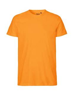 Neutral T-Shirt, 100% Bio-Baumwolle. Fairtrade, Oeko-Tex und Ecolabel Zertifiziert, Textilfarbe: okay orange, Gr.: M von Spirit of Isis