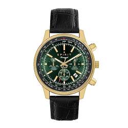 Spirit Herren Analog Quarz Uhr mit Leder Armband SP1006 von Spirit
