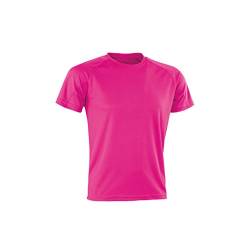Spiro Herren Aircool T-Shirt (L) (Flo Pink) von Spiro