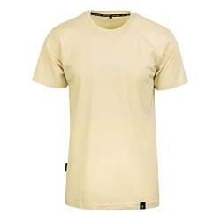 Spitzbub Herren T-Shirt Shirt mit Print oder Stick Street-Design in Sand (3XL, Beige) von Spitzbub