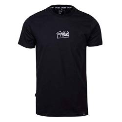 Spitzbub Herren schwarzes T-Shirt Kurzarm Shirt Adrian von Spitzbub