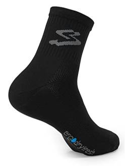 Spiuk Unisex Top Ten Socke, Schwarz, T. 44/47 von Spiuk