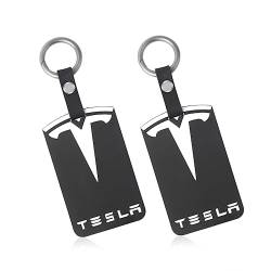 Sporgo 2 Stück Silikon Schlüsselanhänger Schutz: Schlüsselkartenhalter für Tesla Model 3 Modell Y, Schwarz Tesla Kartenhülle für Model 3 Modell Y Taste Zubehör von Sporgo
