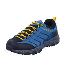 Sport Boxx Herren Halbschuh 215073 Männer Sportschnürer herausnehmbare Innensohle Boxx-Tex Blau (Blue/orange) Größe 43 EU von Sport Boxx