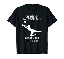 Volleyball Fan Stuttgart T-Shirt von Sport Geschenk