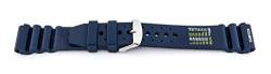 Original von Buran01.com Uhrenarmband Sport Kautschuk blau 20mm Watch Strap von Sport