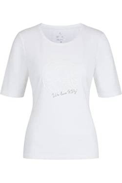 Sportalm T-Shirt Emilia mit Logo, Farbe:weiß, Größe:40 von Sportalm