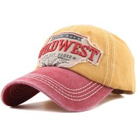 Sporty Baseball Cap Wildwest Western Cowboy Rodeo Original Vintage Style Used Washed Look Retro Baseballcap von Sporty