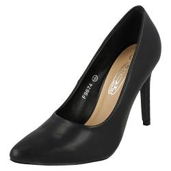 Spot On Damen High Heel Schuhe, Schwarz , 40 EU von Spot on