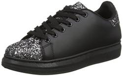 Spot On F80191, Damen Sneakers, Schwarz - Schwarz (Black) - Größe: 40 von Spot on