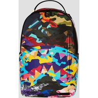 Sprayground Sliced And Diced Camo Rucksack purple von Sprayground