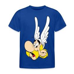 Spreadshirt Asterix & Obelix - Flügelhelm Teenager T-Shirt, 152/164 (12-14 Jahre), Royalblau von Spreadshirt