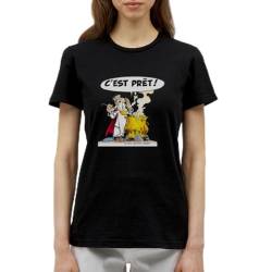 Spreadshirt Asterix & Obelix - Kleopatra Just Angry Frauen T-Shirt, L, Schwarz von Spreadshirt