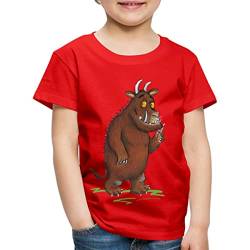 Spreadshirt Der Grüffelo Kinder Premium T-Shirt, 110/116 (4 Jahre), Rot von Spreadshirt