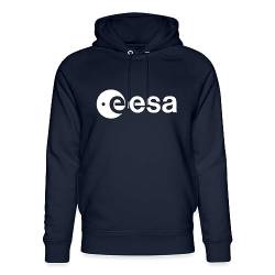 Spreadshirt ESA European Space Agency Europäische Weltraumorganisation Logo Teenager Hoodie, XL (12/13 Jahre), Navy von Spreadshirt