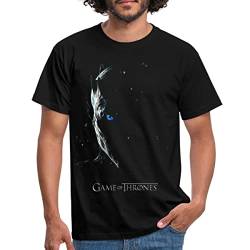 Spreadshirt Game of Thrones Night King Nachtkönig Männer T-Shirt, M, Schwarz von Spreadshirt