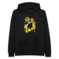 Spreadshirt Harry Potter Haus Hufflepuff Dachs Frauen Hoodie, M, Schwarz von Spreadshirt