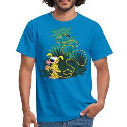Spreadshirt Marsupilami Im Grünen Männer T-Shirt, L, Royalblau von Spreadshirt