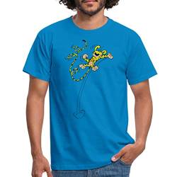 Spreadshirt Marsupilami Springt Am Höchsten Männer T-Shirt, S, Royalblau von Spreadshirt
