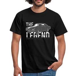 Spreadshirt Opel Manta The Legend Männer T-Shirt, XL, Schwarz von Spreadshirt