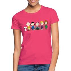 Spreadshirt Peanuts Snoopy Und Seine Freunde Frauen T-Shirt, XL, Azalea von Spreadshirt