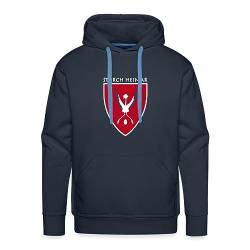 Spreadshirt Storch Heinar Eisbrecher Männer Premium Hoodie, S, Navy von Spreadshirt