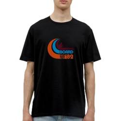 Spreadshirt Surfen Longboard Männer T-Shirt, XXL, Schwarz von Spreadshirt