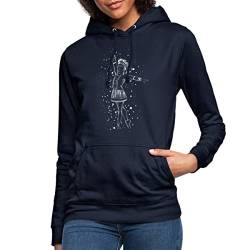 Spreadshirt Tanzmariechen Gardetanz Frauen Hoodie, M, Navy von Spreadshirt