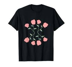 Eight Red Spring Roses Flower Kinder-T-Shirt für Damen und Herren T-Shirt von Spring Flowers