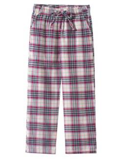 Spring&Gege Kinder Schlafanzug Pyjama Nachtwäsche für Jungen Herbst Winter Größe 115 bis 165 (BeigeMarineblau, 13-14 Jahr) von Spring&Gege