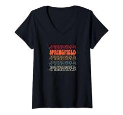 Damen Springfield T-Shirt mit V-Ausschnitt von Springfield