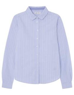 SPRINGFIELD Damen Cotton Oxford Shirt Bluse, Light_Blue, 44 von Springfield