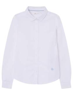 SPRINGFIELD Damen Cotton Oxford Shirt Blusen, BEIGE, 40 von Springfield