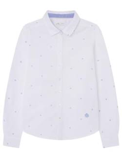 SPRINGFIELD Damen Cotton Oxford Shirt Blusen, TAN_Print, 44 von Springfield