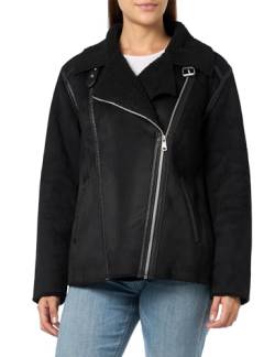 Springfield Damen 8276942 Jacke, schwarz/weiß, 38 von Springfield