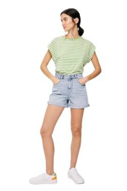 Springfield Damen Shorts, Blau (Azul Medio), 36 von Springfield