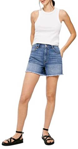 Springfield Damen Shorts, Blau (Azul Medio), 36 von Springfield